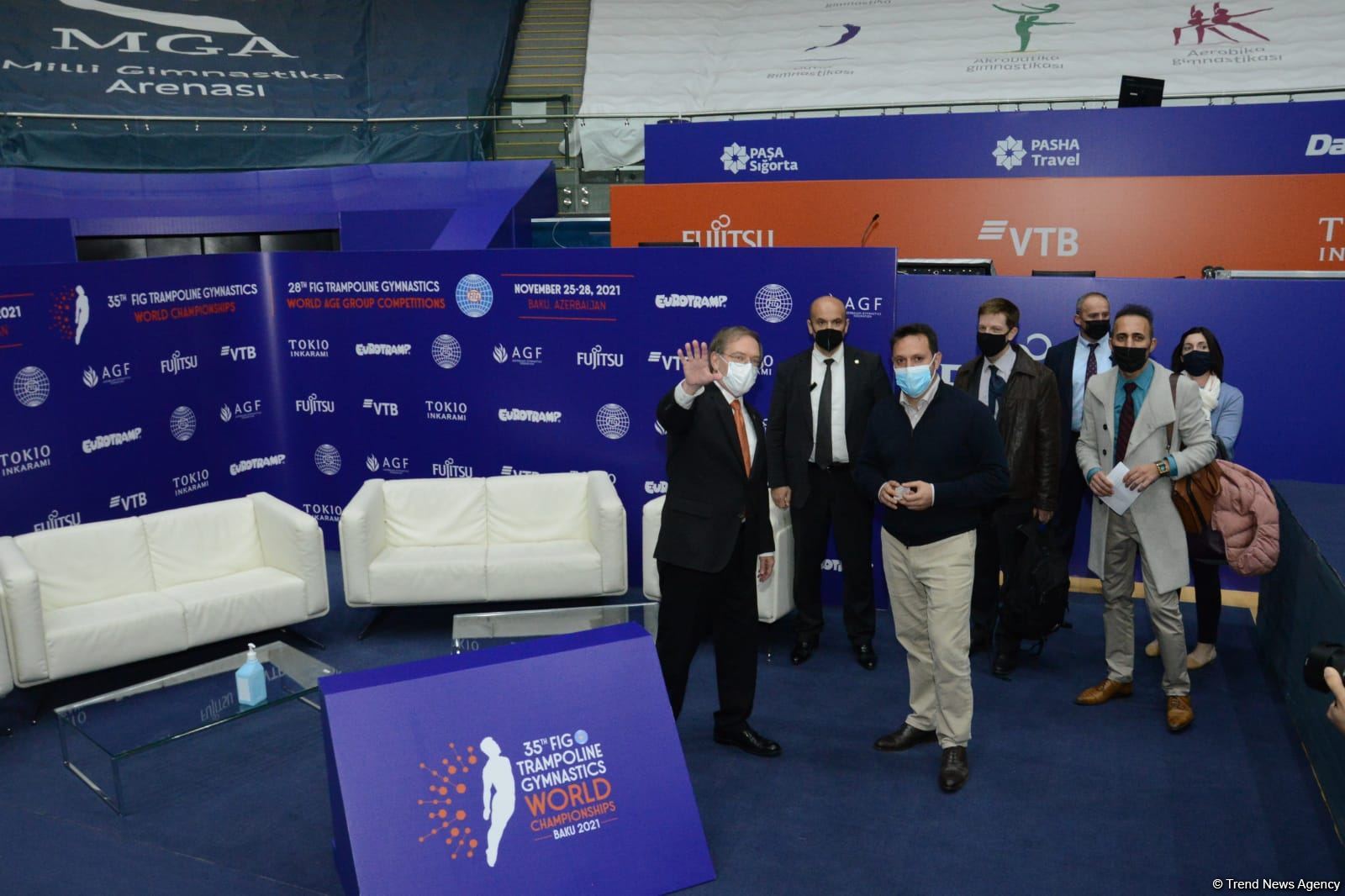 US ambassador to Azerbaijan visits National Gymnastics Arena in Baku (PHOTO)