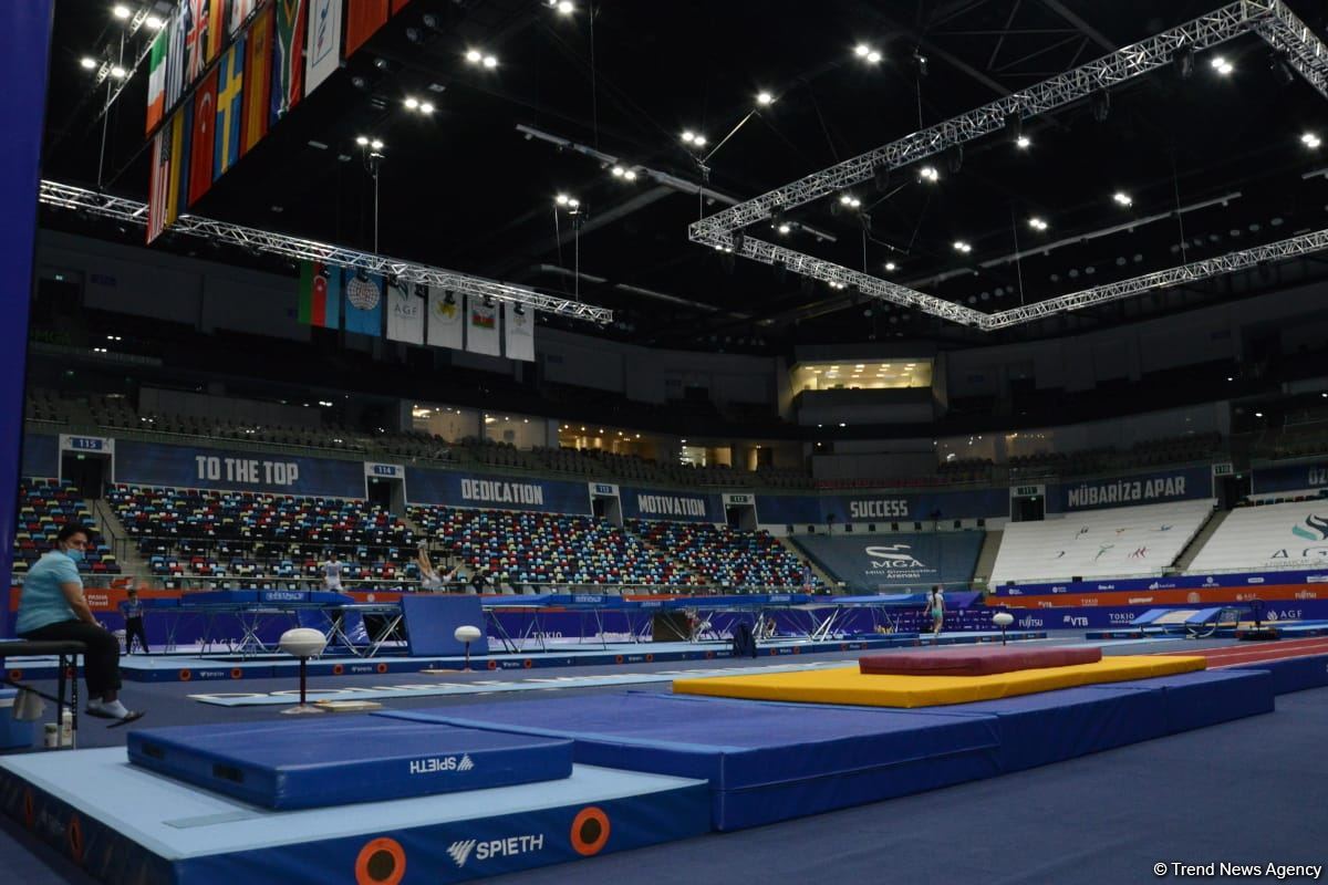 US ambassador to Azerbaijan visits National Gymnastics Arena in Baku (PHOTO)