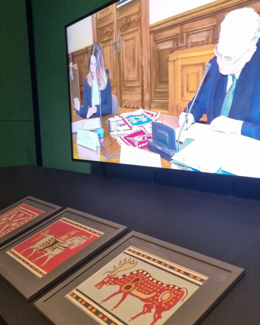Эрмитаж и Азербайджанский музей ковра представили уникальную инклюзивную экспозицию в Санкт-Петербурге (ФОТО/ВИДЕО)