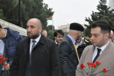 Представители IBF и MÜSİAD посетили Аллею шехидов в Баку (ФОТО)