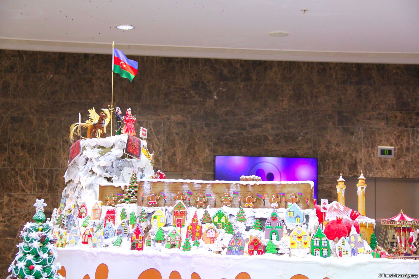 Издательский дом NARGIS открыл Пряничный городок Karabakh – Winter Wonderland  (ФОТО)