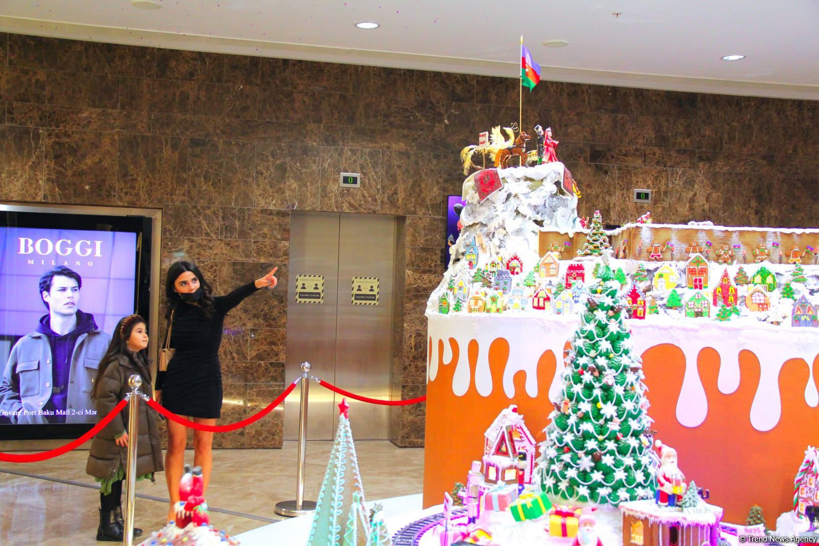 Издательский дом NARGIS открыл Пряничный городок Karabakh – Winter Wonderland  (ФОТО)