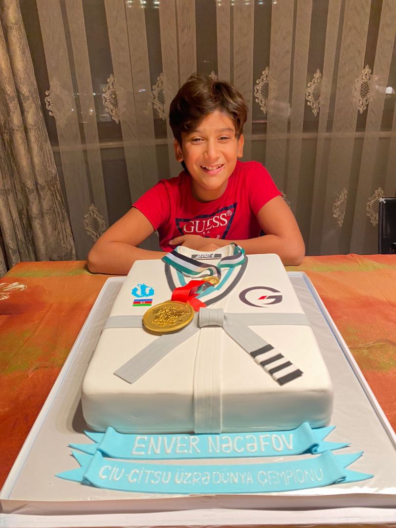 11-летний азербайджанец стал чемпионом мира по бразильскому джиу-джитсу (ФОТО)