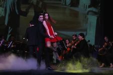 В Баку представлено красочное мультимедийное шоу "Музыкальный проектор" в честь Победы Азербайджана (ВИДЕО,ФОТО)