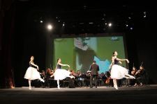 В Баку представлено красочное мультимедийное шоу "Музыкальный проектор" в честь Победы Азербайджана (ВИДЕО,ФОТО)