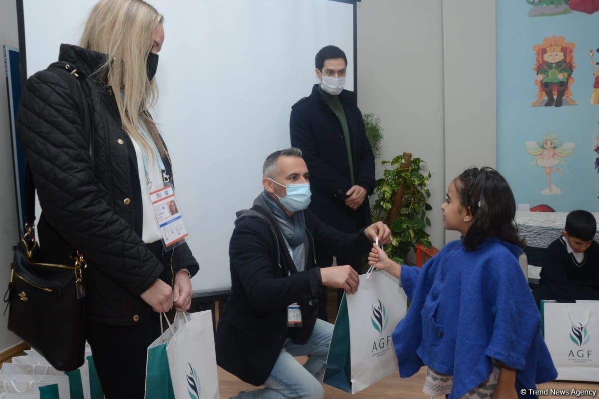 Azerbaijan Gymnastics Federation holds charity event together with ambassadors of World Championships (PHOTO)