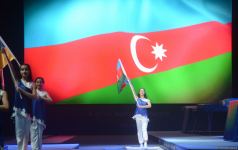 Azerbaijan holds opening ceremony of 35th Trampoline Gymnastics World Championships in Baku (PHOTO)