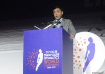 Azerbaijan holds opening ceremony of 35th Trampoline Gymnastics World Championships in Baku (PHOTO)