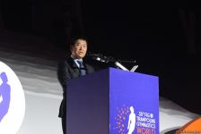 Azerbaijan holds opening ceremony of 35th Trampoline Gymnastics World Championships in Baku (PHOTO)