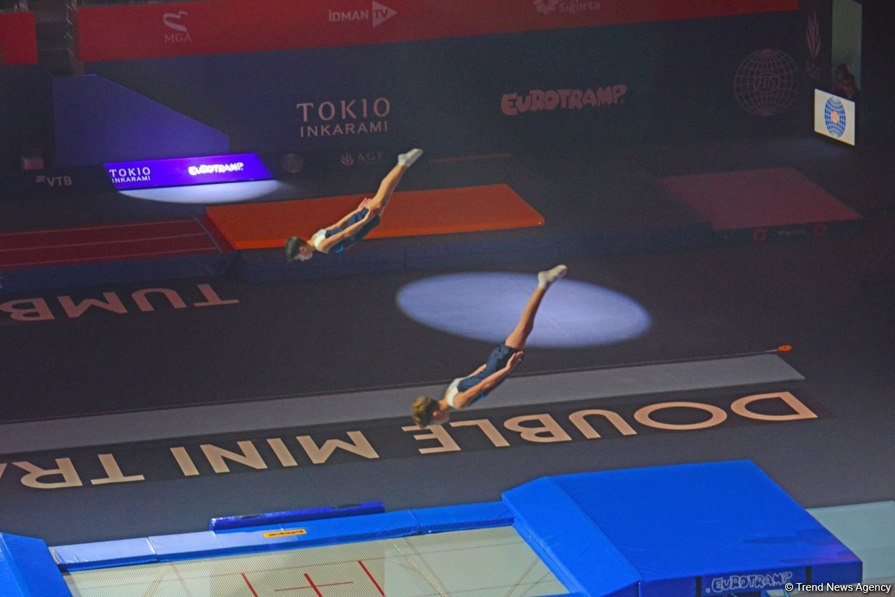 Azerbaijan holds opening ceremony of 35th Trampoline Gymnastics World Championships in Baku (PHOTO)