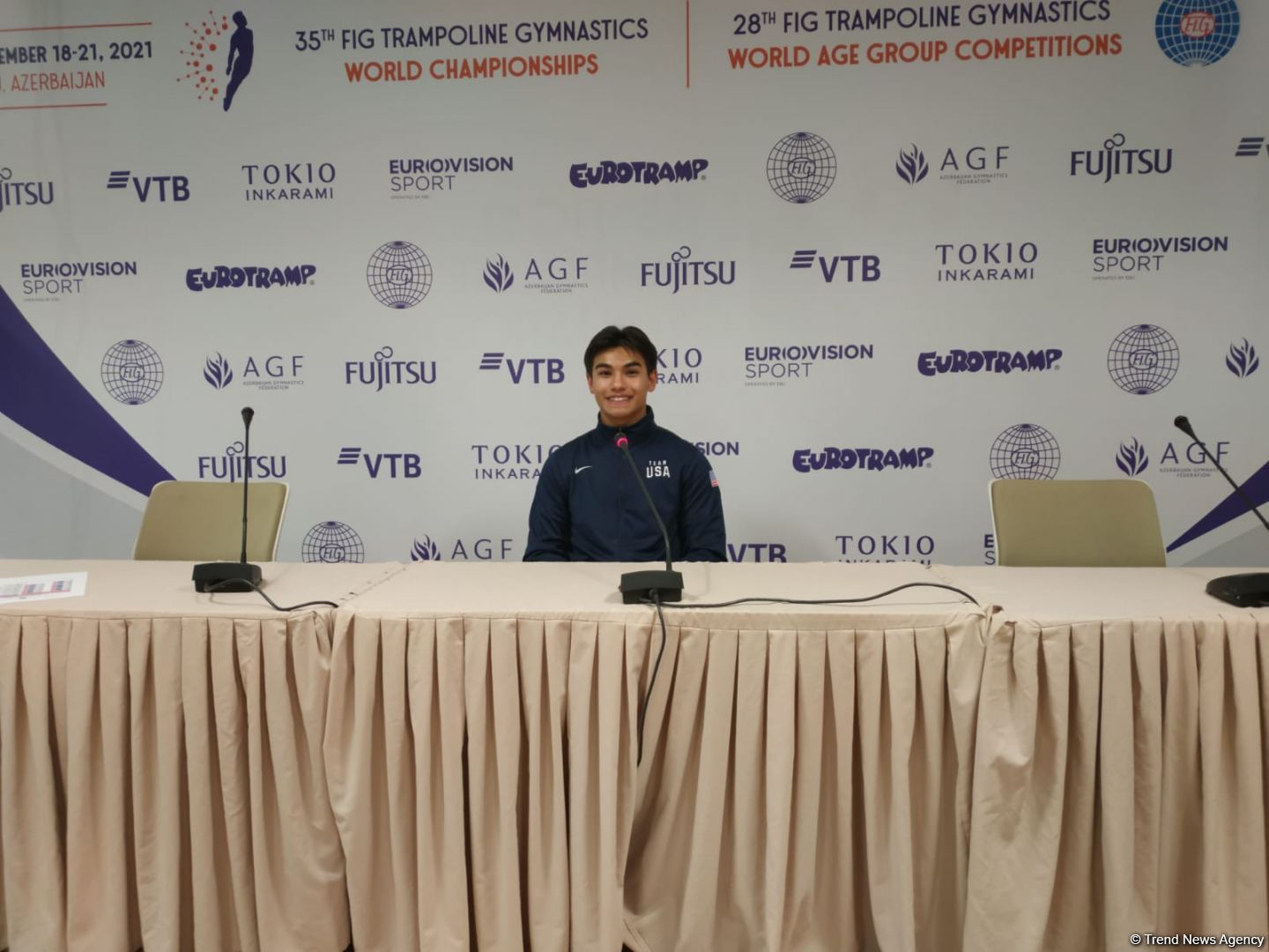 Baku has all necessary conditions for participants of 35th FIG World Championships - US gymnast