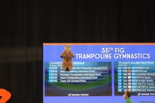 Final day of 35th FIG Trampoline Gymnastics World Championships starts in Baku (PHOTO)