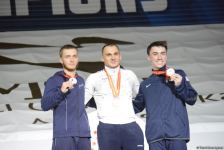 Baku holds award ceremony of winners in double mini-trampoline, tumbling of 35th FIG World Championships (PHOTO)