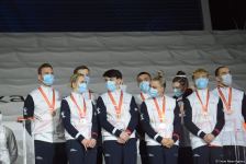 Baku holds award ceremony of winners in team all-around of 35th FIG World Championships (PHOTO)