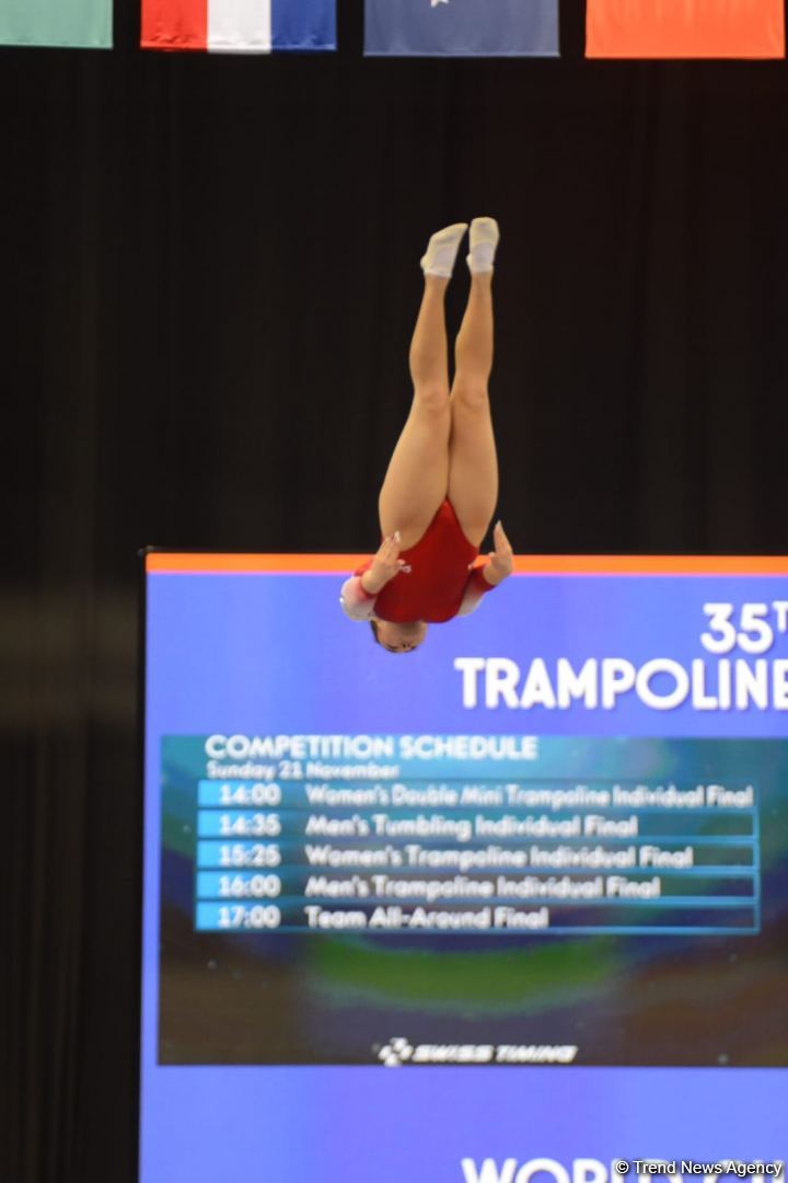 Final day of 35th FIG Trampoline Gymnastics World Championships starts in Baku (PHOTO)