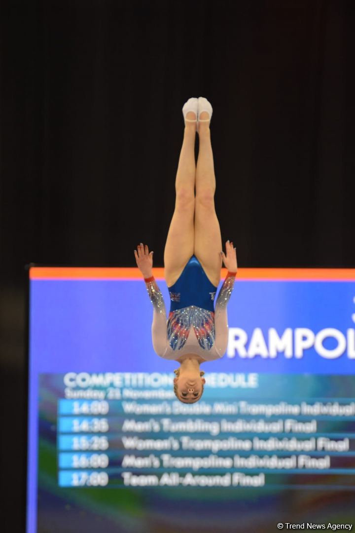 Final day of 35th FIG Trampoline Gymnastics World Championships starts in Baku (PHOTO)