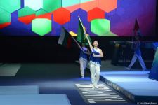 В Баку состоялась торжественная церемония открытия Всемирных соревнований среди возрастных групп по прыжкам на батуте и тамблингу (ФОТО)
