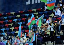 Радость победы – лучшие моменты первого дня Всемирных соревнований среди возрастных групп по прыжкам на батуте и тамблингу (ФОТО)
