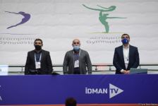 Baku holds award ceremony of winners of 28th FIG Trampoline Gymnastics World Age Group Competitions (PHOTO)