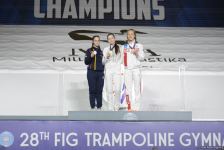 Baku holds award ceremony of winners of 28th FIG Trampoline Gymnastics World Age Group Competitions (PHOTO)