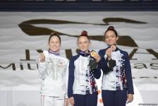 Baku holds award ceremony of winners of 28th FIG Trampoline Gymnastics World Age Group Competitions (PHOTO)
