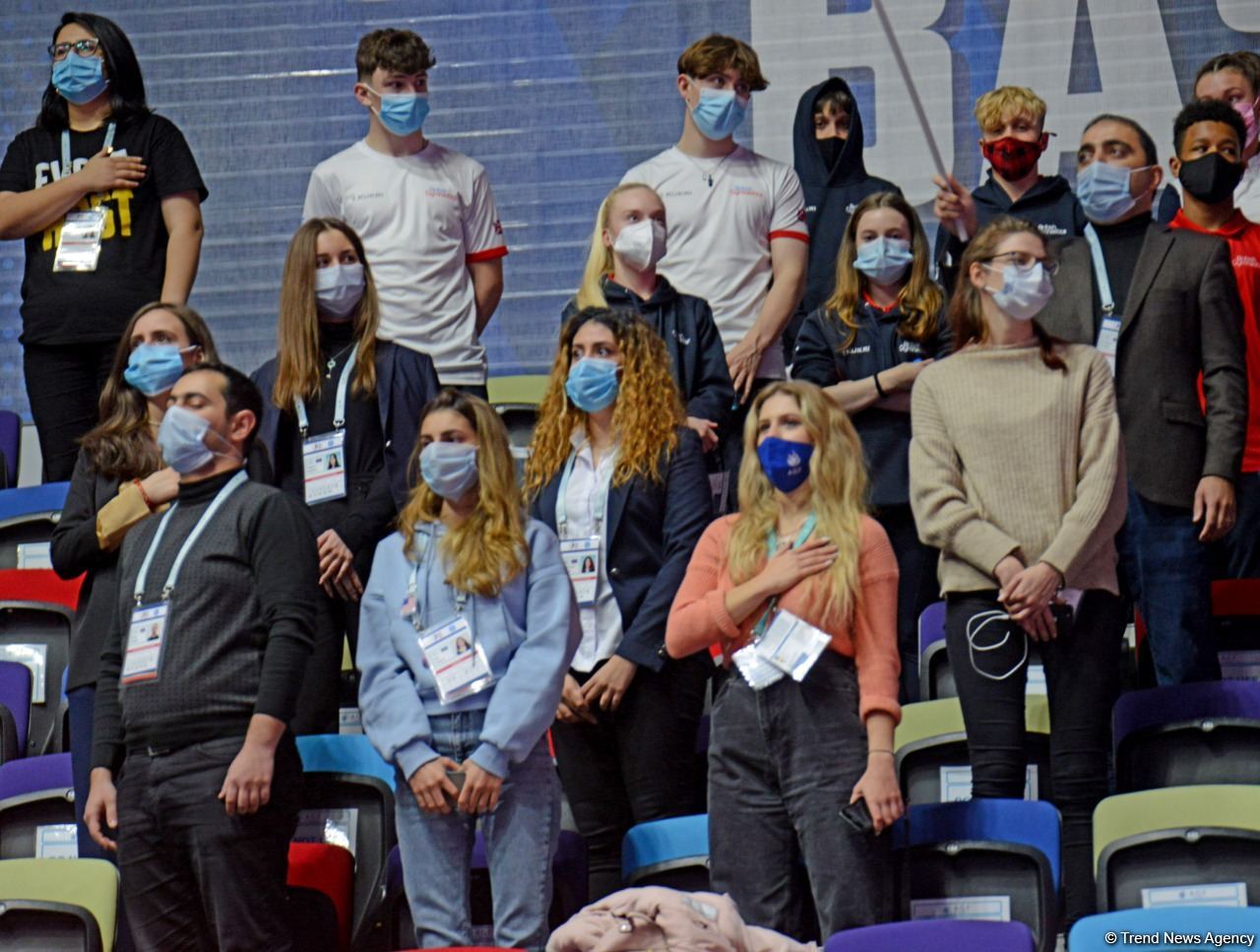 Baku holds award ceremony of winners of 28th FIG Trampoline Gymnastics World Age Group Competitions (PHOTO)