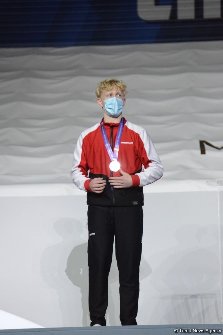 Baku holds award ceremony of winners of 28th FIG Trampoline Gymnastics World Age Group Competitions (PHOTO)