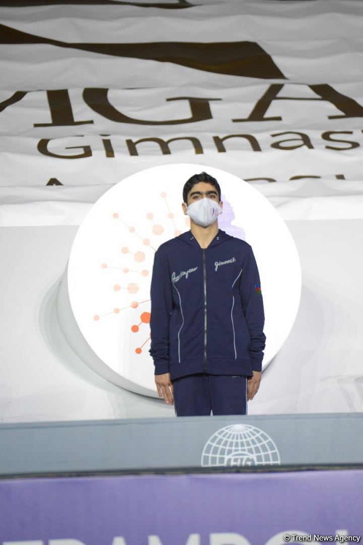 Baku holds award ceremony of winners of 28th FIG Trampoline Gymnastics World Age Group Competitions (PHOTO)