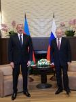 В Сочи состоялась двусторонняя встреча между Президентом Азербайджана Ильхамом Алиевым и Президентом России Владимиром Путиным (ФОТО/ВИДЕО)