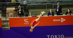 Second day of 28th FIG Trampoline Gymnastics World Age Group Competition kicks off in Baku (PHOTO)