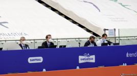 Second day of 28th FIG Trampoline Gymnastics World Age Group Competition kicks off in Baku (PHOTO)