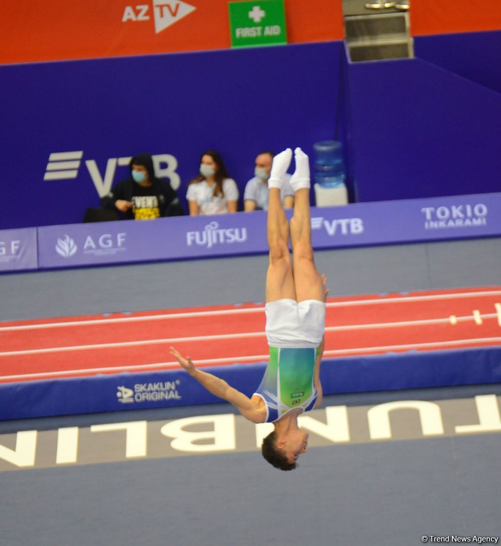 Second day of 28th FIG Trampoline Gymnastics World Age Group Competition kicks off in Baku (PHOTO)
