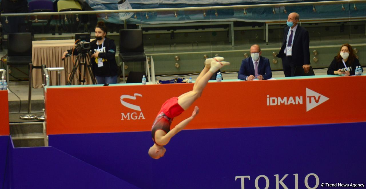 Second day of 28th FIG Trampoline Gymnastics World Age Group Competition kicks off in Baku (PHOTO)
