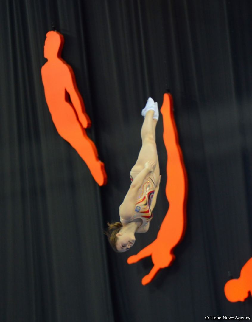 Second day of 28th FIG Trampoline Gymnastics World Age Group Competition kicks off in Baku (PHOTO)