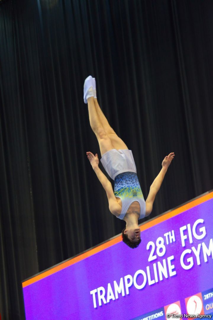 Second day of 28th FIG Trampoline Gymnastics World Age Group Competition kicks off in Baku (PHOTO)