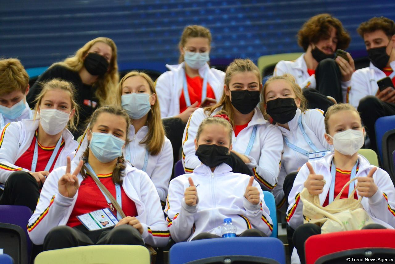 Second day of 28th FIG Trampoline Gymnastics World Age Group Competition kicks off in Baku (PHOTO)