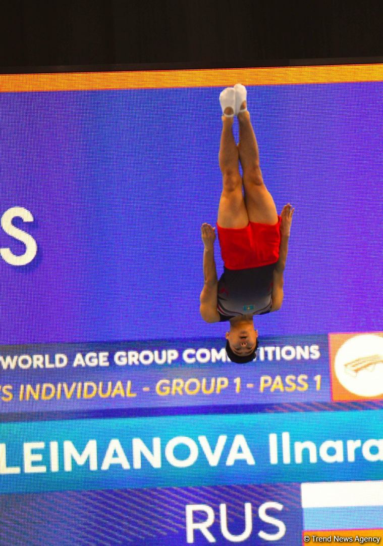 28th FIG Trampoline Gymnastics World Age Group Competitions underway in Baku (PHOTOS)