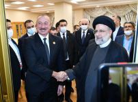 Состоялась встреча Президента Ильхама Алиева с Президентом Ирана Сейедом Эбрахимом Раиси (ФОТО/ВИДЕО)