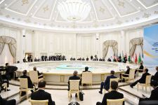 Президент Ильхам Алиев принимает участие в XV саммите Организации экономического сотрудничества в Ашхабаде (ФОТО/ВИДЕО)