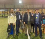 В Баку определился победитель футбольного турнира с участием героев Отечественной войны, представителей культуры и СМИ (ФОТО)