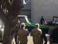 Тела погибших в крушении военного вертолета Госпогранслужбы Азербайджана вывезены на церемонию прощания (ФОТО)