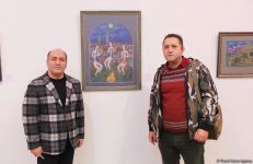 Джан Лачин! Открылась выставка ветерана Карабахской войны Юсифа Мирзы:  "Времена года", "Ностальгия" и "Силуэты войны" (ФОТО)
