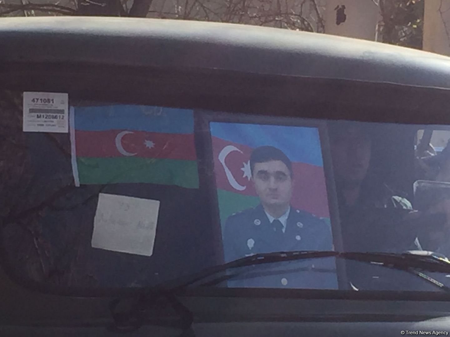 Тела погибших в крушении военного вертолета Госпогранслужбы Азербайджана вывезены на церемонию прощания (ФОТО)