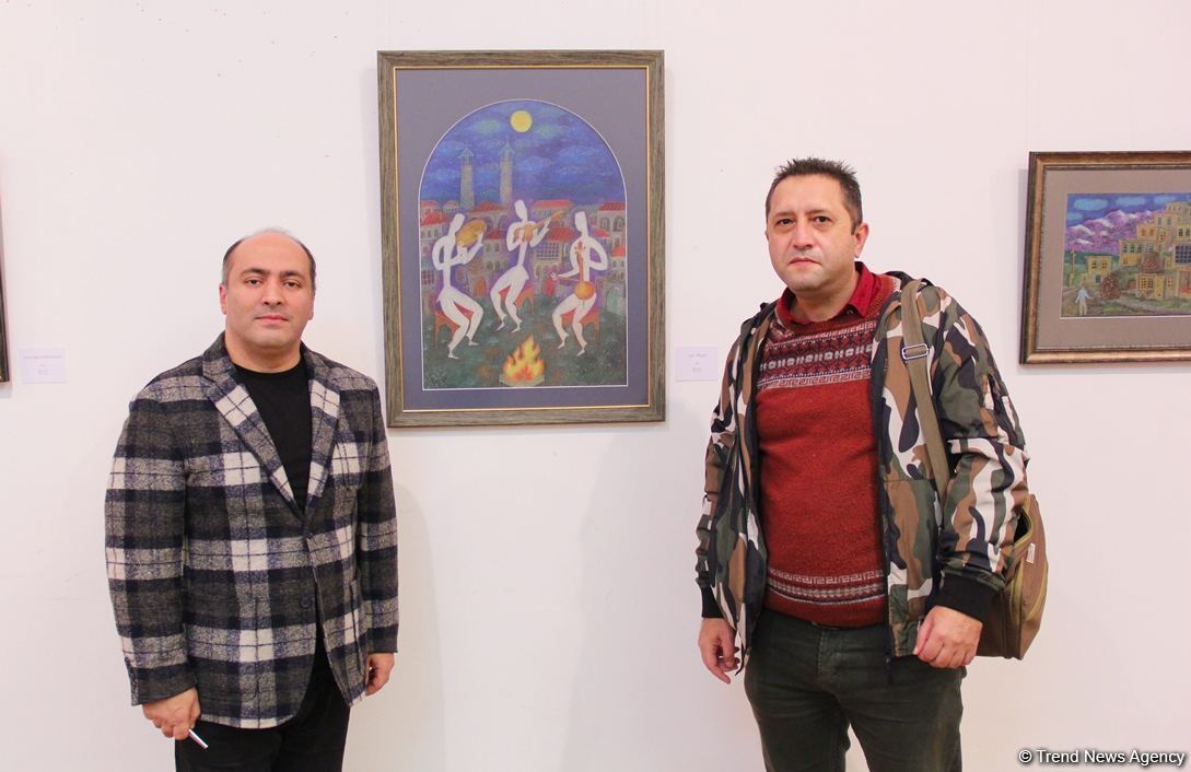 Джан Лачин! Открылась выставка ветерана Карабахской войны Юсифа Мирзы:  "Времена года", "Ностальгия" и "Силуэты войны" (ФОТО)