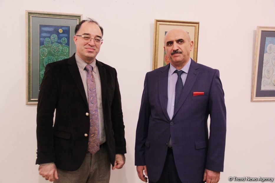 Джан Лачин! Открылась выставка ветерана Карабахской войны Юсифа Мирзы:  "Времена года", "Ностальгия" и "Силуэты войны" (ФОТО)