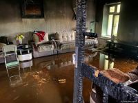 В пожаре в Агджебеди сгорели три члена одной семьи (ФОТО)