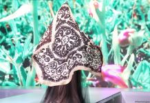 "Карабахская Принцесса" Фахрии Халафовой на Azerbaijan Fashion Week – впервые наряд с принтами харыбюльбюль,  образ Агабейим, розы…(ФОТО)