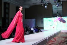 "Карабахская Принцесса" Фахрии Халафовой на Azerbaijan Fashion Week – впервые наряд с принтами харыбюльбюль,  образ Агабейим, розы…(ФОТО)