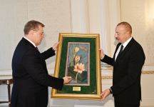 Президент Ильхам Алиев принял делегацию во главе с губернатором Астраханской области России (ФОТО/ВИДЕО)