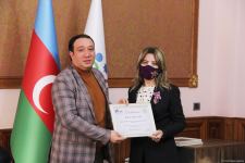 Организация из Нидерландов отметила деятелей культуры Азербайджана за вклад в поддержку диаспорской  деятельности (ФОТО)